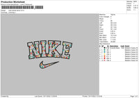 Nike Twinkle Lamp Embroidery File 6 sizes