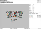 Nike Twinkle Lamp Embroidery File 6 sizes