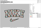 Nike Twinkle Lamp Embroidery File 6 sizes