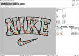 Nike Twinkle Lamp Embroidery File 6 sizes