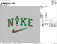 Nike Unisexe Embroidery FIle 4 size