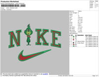 Nike Unisexe Embroidery FIle 4 size