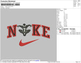Nike Venom Embroidery File 4 size