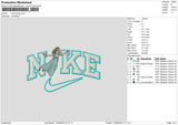 Nike Wendy Embroidery File 6 sizes