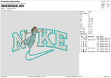 Nike Wendy Embroidery File 6 sizes
