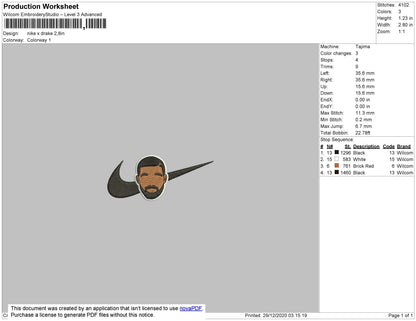 Nike x drake