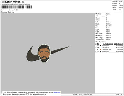 Nike x drake