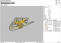 Nike Zepdos 24 Embroidery File 6 sizes