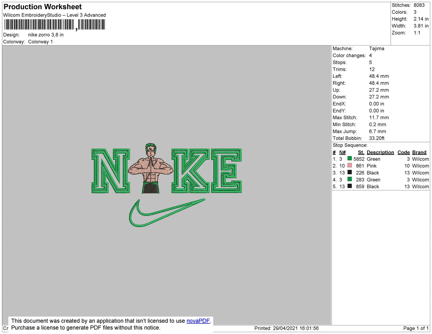 Nike Zorro