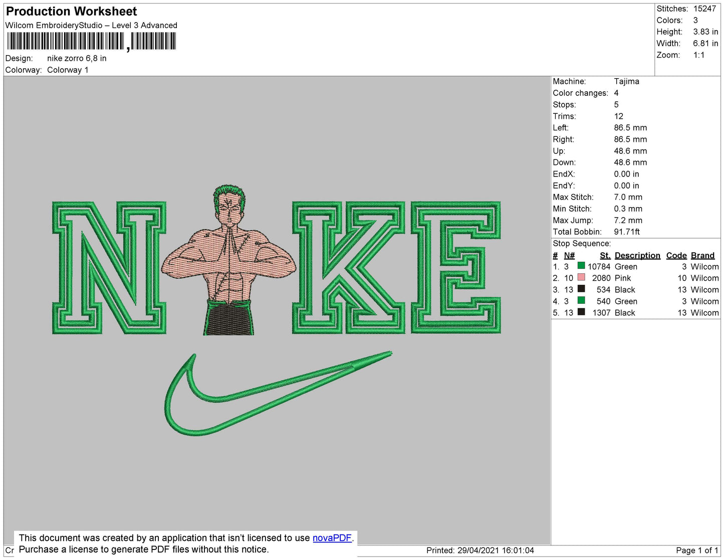 Nike Zorro