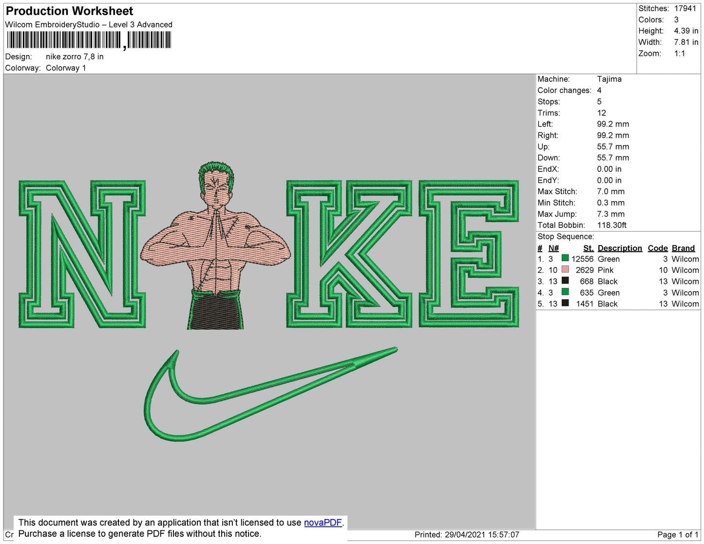 Nike Zorro