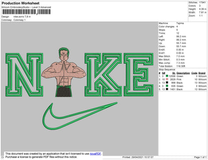 Nike Zorro
