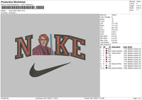 Nike Dart Embroidery File 6 sizes
