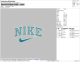 Nike 2outline V7 Embroidery File 6 size