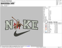 Nike Aang 002 Embroidery File 4 size