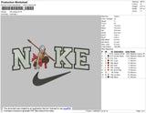 Nike Aang 002 Embroidery File 4 size