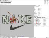 Nike Aang 002 Embroidery File 4 size