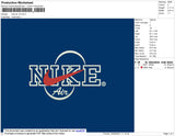 Nike Air V2 Embroidery File 5 size