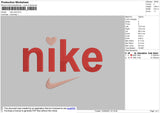 Nike Arial Embroidery File 4 size