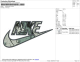 Nike Berserk Embroidery File 4 size