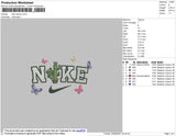 Nike Cactus Embroidery File 4 size