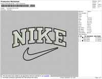 Nike Tatami Fill V2 Embroidery File 4 size