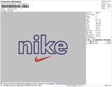 Nike Futura Embroidery File 4 size