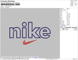 Nike Futura Embroidery File 4 size