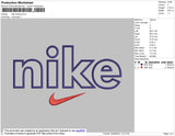 Nike Futura Embroidery File 4 size