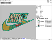 Nike Gon Embroidery File 4 size
