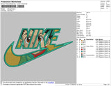 Nike Gon Embroidery File 4 size