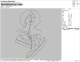 Nike Lineart Embroidery File 4 size