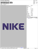 Nike Modern Embroidery File 4 size