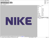 Nike Modern Embroidery File 4 size