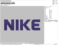 Nike Modern Embroidery File 4 size