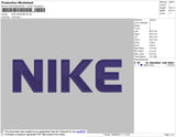 Nike Modern Embroidery File 4 size
