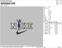 Nike Messi Embroidery File 4 size