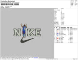Nike Messi Embroidery File 4 size