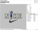 Nike Messi Embroidery File 4 size
