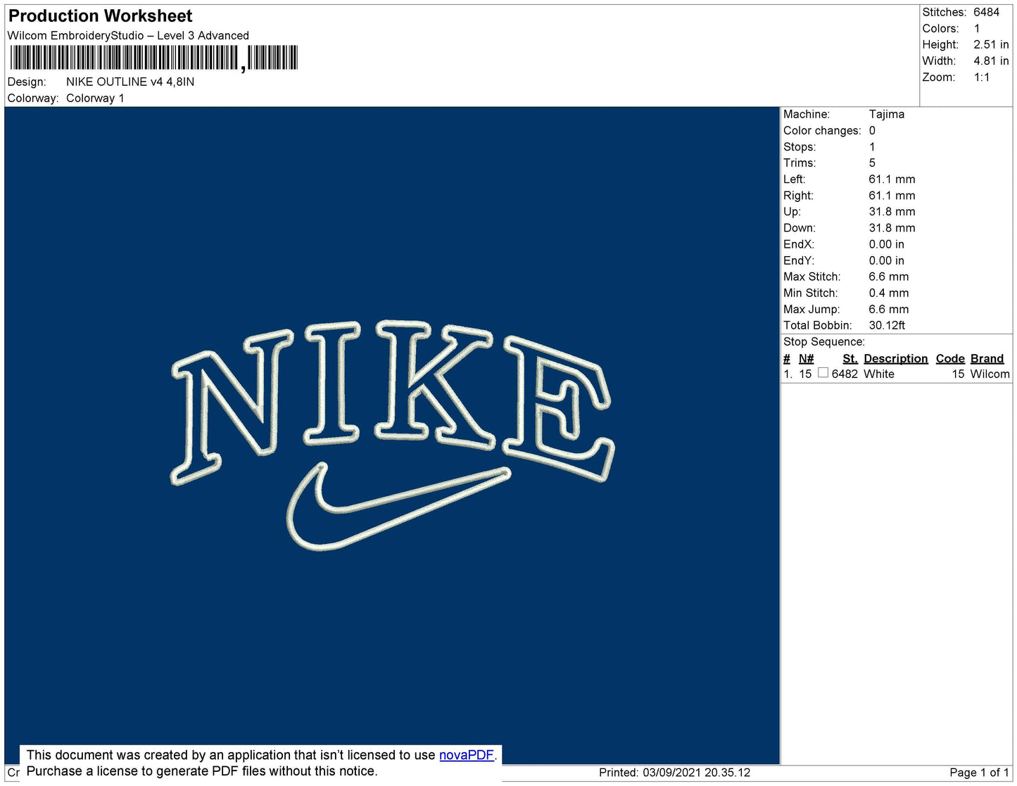 Nike outline v4