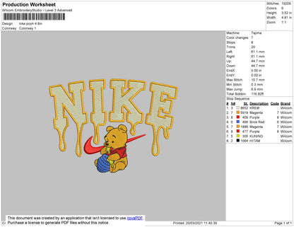 Nike Pooh Melt