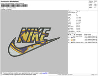 Nike Pointers Embroidery File 4 size
