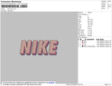 Nike Retro Embroidery File 4 size