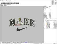 Nike Raul Jimenez Embroidery File 4 size