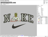 Nike Raul Jimenez Embroidery File 4 size