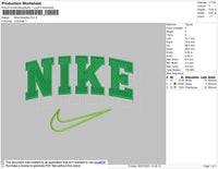 Nike Shadow Embroidery File 4 size