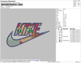 Nike Starfire Embroidery File 4 size