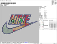 Nike Starfire Embroidery File 4 size
