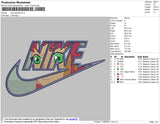 Nike Starfire Embroidery File 4 size