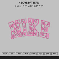 Nike Love pattern v2